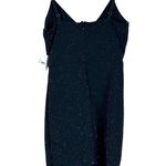 Altar'd State NWT  Mini Dress Womens S Black Sleeveless Sparkly Glitter Birthday Photo 2