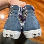 Vans  Sk-8 Hi Fair Isle blue suede and Sweater sneakers size 7.5 Photo 11