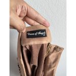 Union Of Angels Women’s Guiliana‎ Faux Suede Fringe Mini Skirt Size M Cowgirl Brown Size M Photo 4