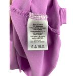 Susan Graver Womens Lavender Tank Top With Lace Trim Size L Photo 4