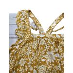 LC Lauren Conrad Lauren Conrad Floral Ruffle Sleeveless Tank Top 4X Women's Plus Shirt Mango Sumr Photo 1