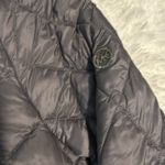 Michael Kors Quilted Puffer Jacket (Packable) Color: Silver Size M NWT Photo 3