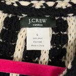 J.Crew  Handknit Wool Cardigan Lady Jacket L Parisian Inspired Textured Knit Photo 10