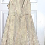 Love 21  Gold Sleeveless Dress - Size S Photo 0