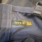 Torrid  Curve Lace And Mesh Babydoll Lingerie Gown Plus Size 2‎ 2X Navy Photo 3