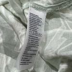 prAna  Leonardo Green White Floral Top Women’s Medium Photo 1