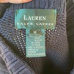 Ralph Lauren Lauren  Women's Vintage Navy Pullover Sweater Size M Photo 7