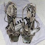 Schutz  Snake Embossed Leather High heel Stilettos
Shoes(Size 6.5B) Photo 6