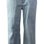 Abercrombie & Fitch  90's Relaxed Blue Straight High Waist Denim Jeans Pants 29 Photo 0