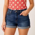 a.n.a  New Approach Mid Rise Shortie Shorts Cuffed Women's Size 4 Photo 0