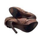 Naughty Monkey  Brown Leather Ankle Boots. Size 7.5 Photo 4