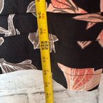 Nicole Miller Original Floral Print Women's linen floral sheath V neck dress XXL Photo 3