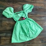 Beginning Boutique NWT! Puff sleeve baby doll dress Photo 2