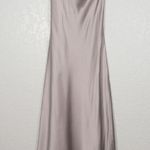 Show Me Your Mumu New Dusty Purple Luxe Satin Verona Cowl Dress Size XXS Photo 2