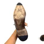 Frye  Studded Suede Oxford Lace Up Flats in Gray Photo 4