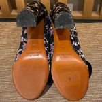 Marc by Marc Jacobs  Suede Toe Tip With Printed Fabric Retro Style Shoes Size 8 Photo 1