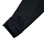 Karen Scott Medium Hooded Jacket Hoodie Long Sleeve Stretch Lightweight Black Photo 1