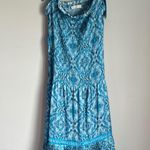 Ramy Brook Sia Printed Midi Dress Medium Photo 1