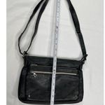 Relic  SKU 7836 Black Faux Leather Crossbody shoulder Bag Photo 8