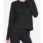 SKIMS NWT  RELAXED L/S BLACK TEE SZ SMALL Photo 0