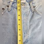 AGOLDE Riley High rise Straight Crop jean in Clear skies sz 29 NWT light wash Photo 13