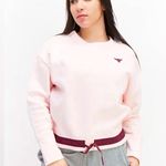 Under Armour Project Rock Charged Women's Pink Crewneck Loose Fit Sweatshirt Photo 0