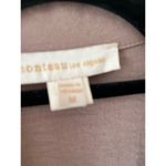 Monteau  Los Angeles Collared Double Breasted Short Sleeve Nude Dress Sz Med Photo 2