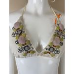 Victoria's Secret Victoria’s Secret Vintage Y2K Bikini Top, Size M, Beaded & Decorative Accents Photo 1
