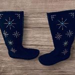 Colin Stuart Women's Black Suede Knee High Boots Size 9M See Photos New Photo 0