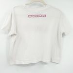 Baby Tate Merch Womens Im Baby White Crop Top Rap Tee Size M Star Heart Graphic Size M Photo 4
