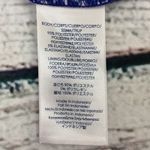 CHAPS  Sleeveless Dress Blue White Print V-Neck Casual Dress [Size‎ Medium] Photo 3