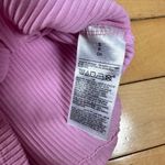 Old Navy  Pink Ribbed Crop Tank Top Size Small Photo 4