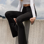 Aerie OFFLINE Criss-Cross Flare Leggings Photo 0