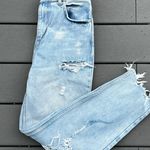 Bershka Ripped Mom Jeans Photo 3