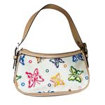 XOXO Vintage  Y2K Butterfly All Over Print Mini Baguette Bag Buckle Strap Grunge Photo 3