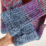 Chelsea & Theodore Multicolor Knit Cowl Neck Sweater Size L Orange Size L Photo 5