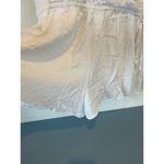 Black Swan  womens romper white cotton size M sleeveless faux wrap Photo 3