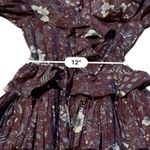 Ulla Johnson Ulla Jonson Lola Dress Long Sleeve Ruffle Tiered Skirt in Heliotrope Sz 2 Photo 9