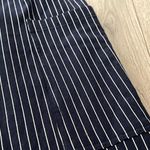 Anthropologie Sunday in Brooklyn Stonington Navy Stripe Cropped Pants | Medium Photo 4