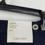 Calvin Klein Navy Blue Highline Slim Straight-Leg Dress Pants Women's Size 4 Photo 8