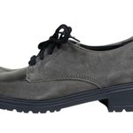 Munro Womens 8.5N Veranda Brown Suede Patent Leather Lace Up Oxford Photo 4