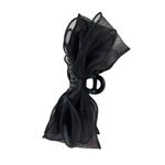 Andis Black Bow Claw Clip Cottagecore Hair Accessory Photo 4