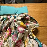 Unique Vintage NWT  skirt large ivory crane Photo 8