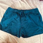 Old Navy Blue Athletic Shorts Elastic Waistband Photo 0