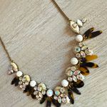 J.Crew  Tortoise Drops Rhinestones Necklace Photo 2