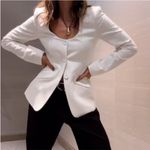 NEW Favorite Daughter The Diana Jacket Ivory Small White Photo 0