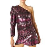 MISA Los Angeles Nova Sequin Purple Dress Size XS NWT Photo 6