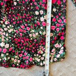 Talbots RSVP by  Women's Smocked Rose Garden Blouse Sz XS Photo 8