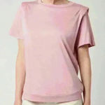 Ted Baker  London Women's‎ Klaaraa Structured Shoulder Dusky Pink T-Shirt Size 4. Photo 0