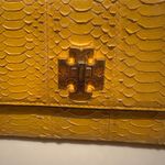 Tory Burch  Kira Exotic‎ Envelope Continental Wallet Color Daisy Photo 2